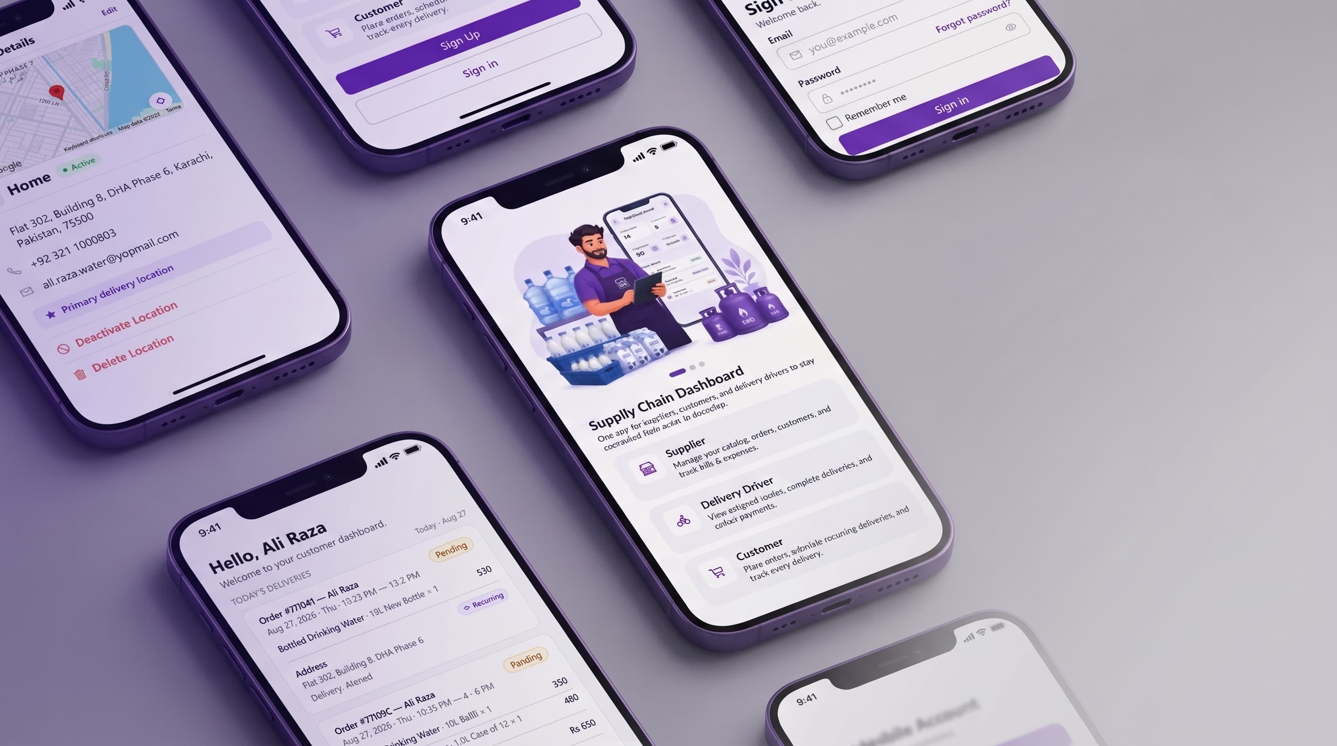 Supplier Delivery App